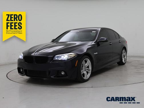 Black 2016 BMW 535 XI
