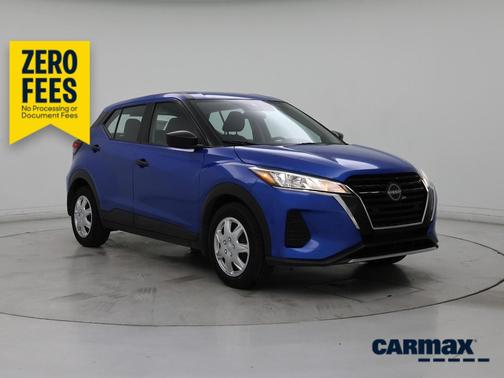 Blue 2022 Nissan Kicks S