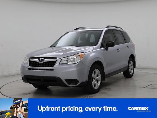 Silver 2015 Subaru Forester 2.5I