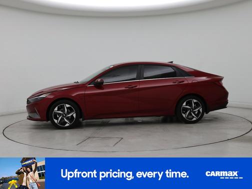 Red 2023 Hyundai ELANTRA HEV Limited
