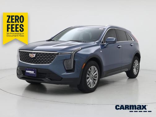 Blue 2025 Cadillac XT4 Premium Luxury