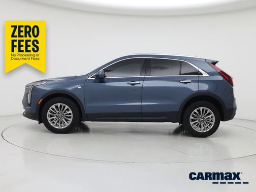 Blue 2025 Cadillac XT4 Premium Luxury