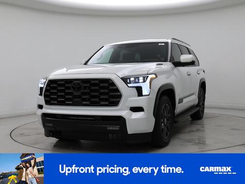 White 2024 Toyota Sequoia Platinum