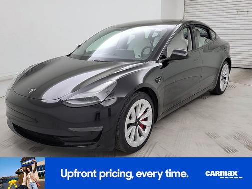 Black 2021 Tesla Model 3 Standard Range Plus