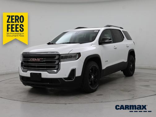 White 2021 GMC Acadia AT4