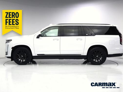 White 2023 Cadillac Escalade ESV Premium Luxury