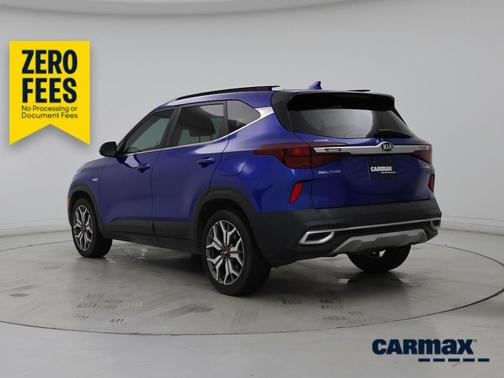 Blue 2021 Kia Seltos S