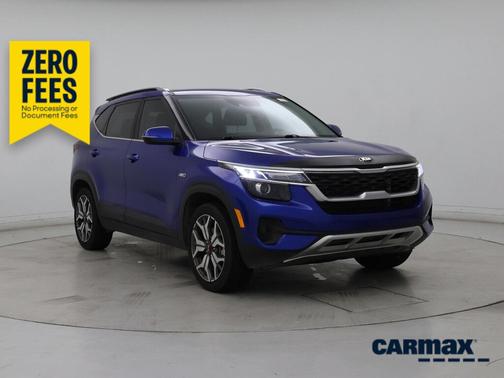Blue 2021 Kia Seltos S