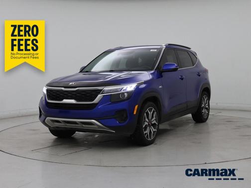 Blue 2021 Kia Seltos S