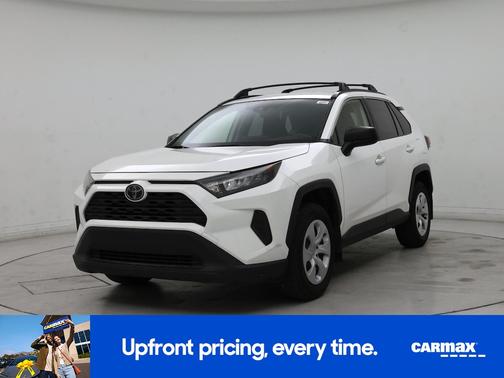 White 2019 Toyota RAV4 LE