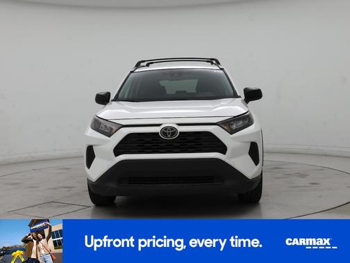 White 2019 Toyota RAV4 LE