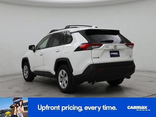 White 2019 Toyota RAV4 LE