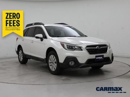 White 2019 Subaru Outback 2.5I Premium