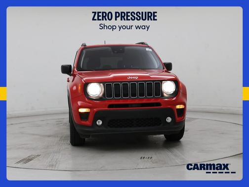 Red 2022 Jeep Renegade Latitude