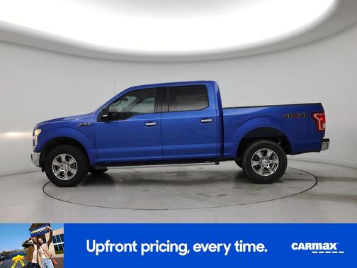 Blue 2015 Ford F-150 XLT