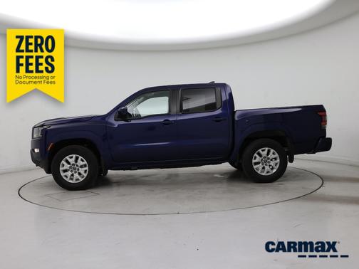 Blue 2022 Nissan Frontier SV