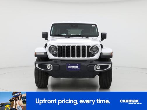 White 2025 Jeep Wrangler Sahara