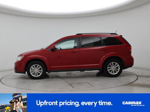 Red 2016 Dodge Journey SXT