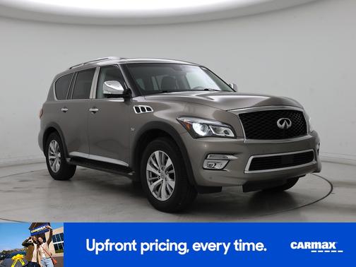 Gray 2017 INFINITI QX80