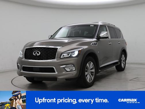 Gray 2017 INFINITI QX80
