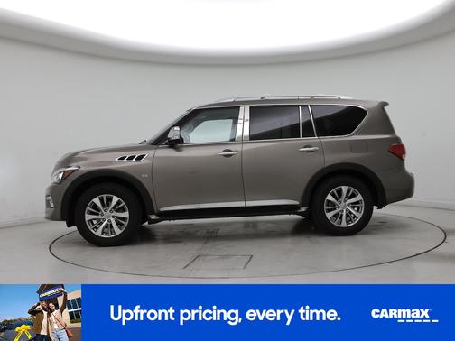 Gray 2017 INFINITI QX80