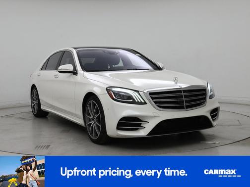 White 2020 Mercedes-Benz S-Class