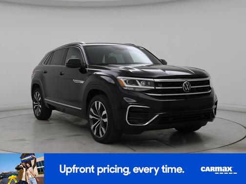 Black 2023 Volkswagen Atlas Cross Sport SEL Premium R-Line