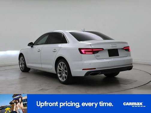 White 2019 Audi A4 Premium Plus