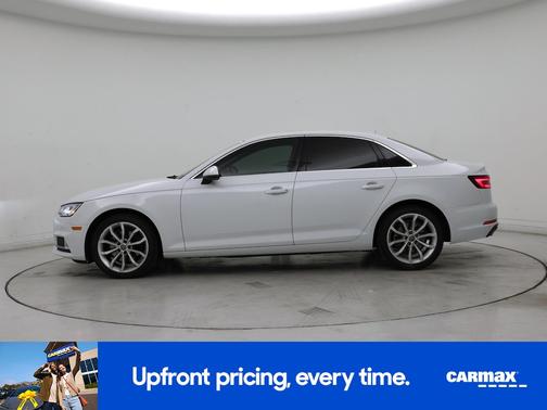 White 2019 Audi A4 Premium Plus