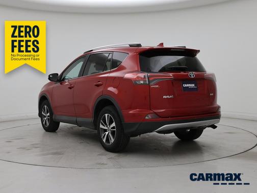 Red 2016 Toyota RAV4 XLE