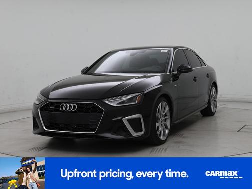 Black 2021 Audi A4 S-Line Premium Plus