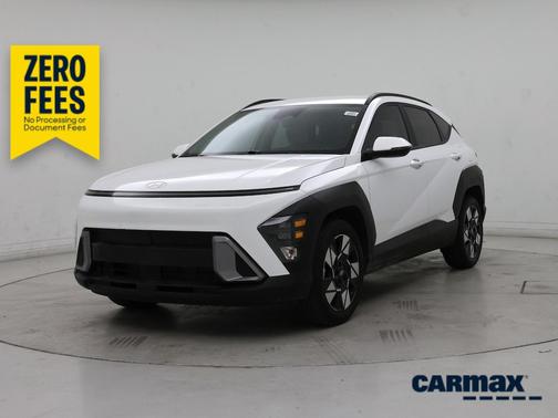 White 2025 Hyundai KONA SEL
