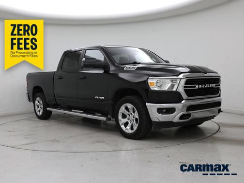 Black 2021 RAM 1500 Bighorn