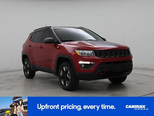 Red 2018 Jeep Compass Trailhawk