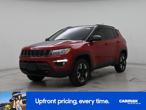 Red 2018 Jeep Compass Trailhawk
