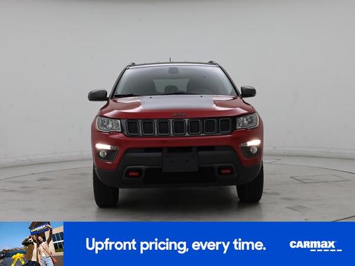 Red 2018 Jeep Compass Trailhawk