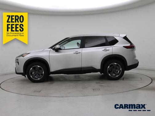 Silver 2025 Nissan Rogue SV