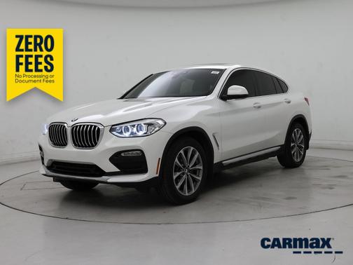 White 2019 BMW X4 XDrive30i