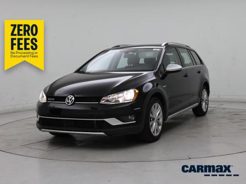 Black 2017 Volkswagen Golf Alltrack SE