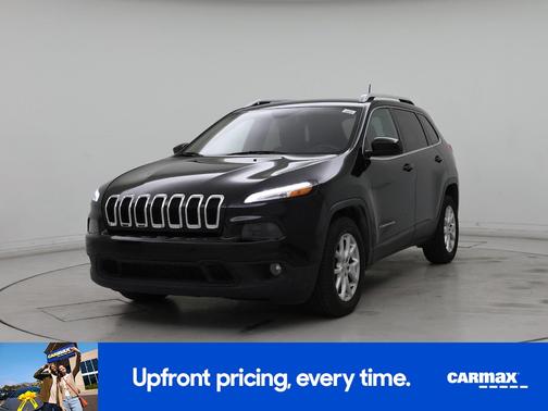 Black 2015 Jeep Cherokee Latitude