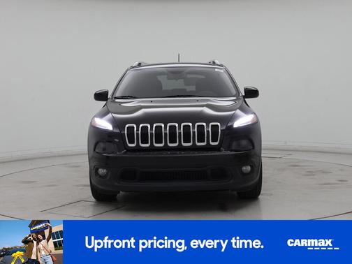 Black 2015 Jeep Cherokee Latitude