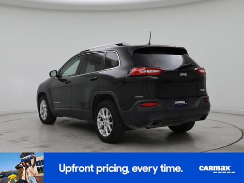 Black 2015 Jeep Cherokee Latitude