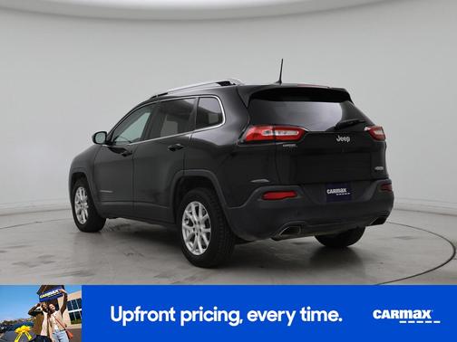 Black 2015 Jeep Cherokee Latitude
