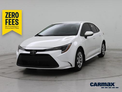 White 2024 Toyota Corolla LE