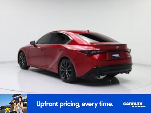 Burgundy 2025 Lexus IS 350 F-SPORT Design