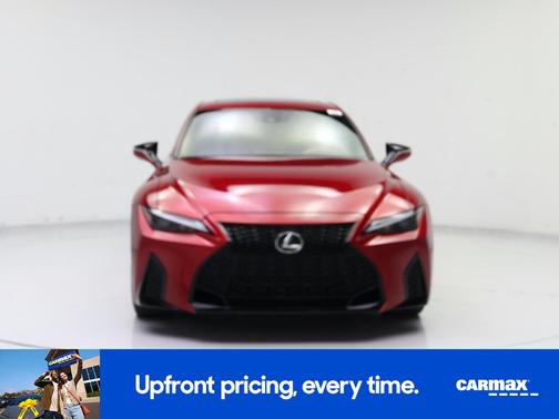 Burgundy 2025 Lexus IS 350 F-SPORT Design