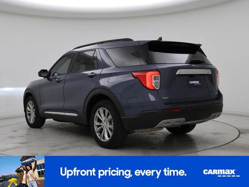 Blue 2021 Ford Explorer XLT
