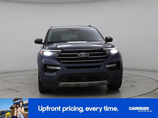 Blue 2021 Ford Explorer XLT