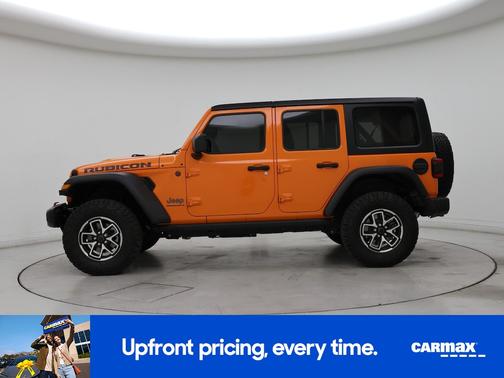 Orange 2025 Jeep Wrangler Rubicon