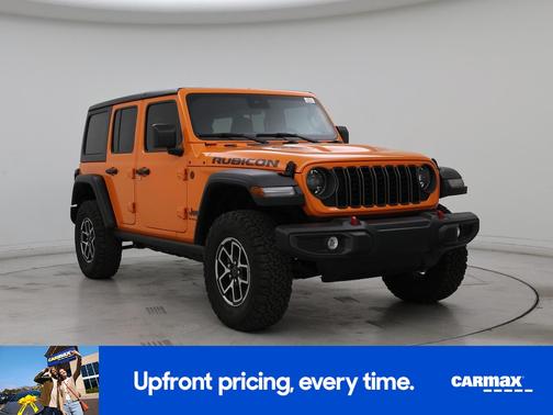 Orange 2025 Jeep Wrangler Rubicon